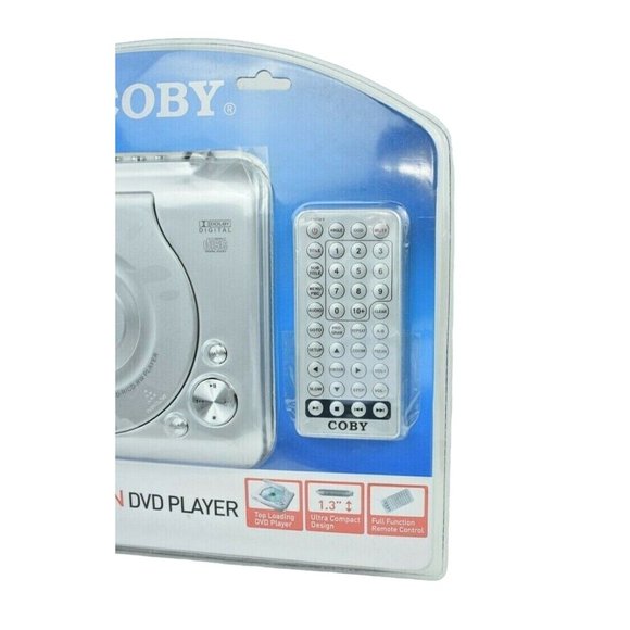 Coby Ultra Compact Progressive Scan DVD-211 Portable DVD Player (New) - Picture 2 of 4